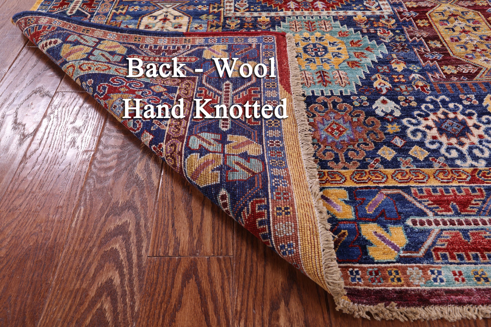 Persian Fine Serapi Hand Knotted Wool Rug - 4' 10" X 6' 10" - Golden Nile