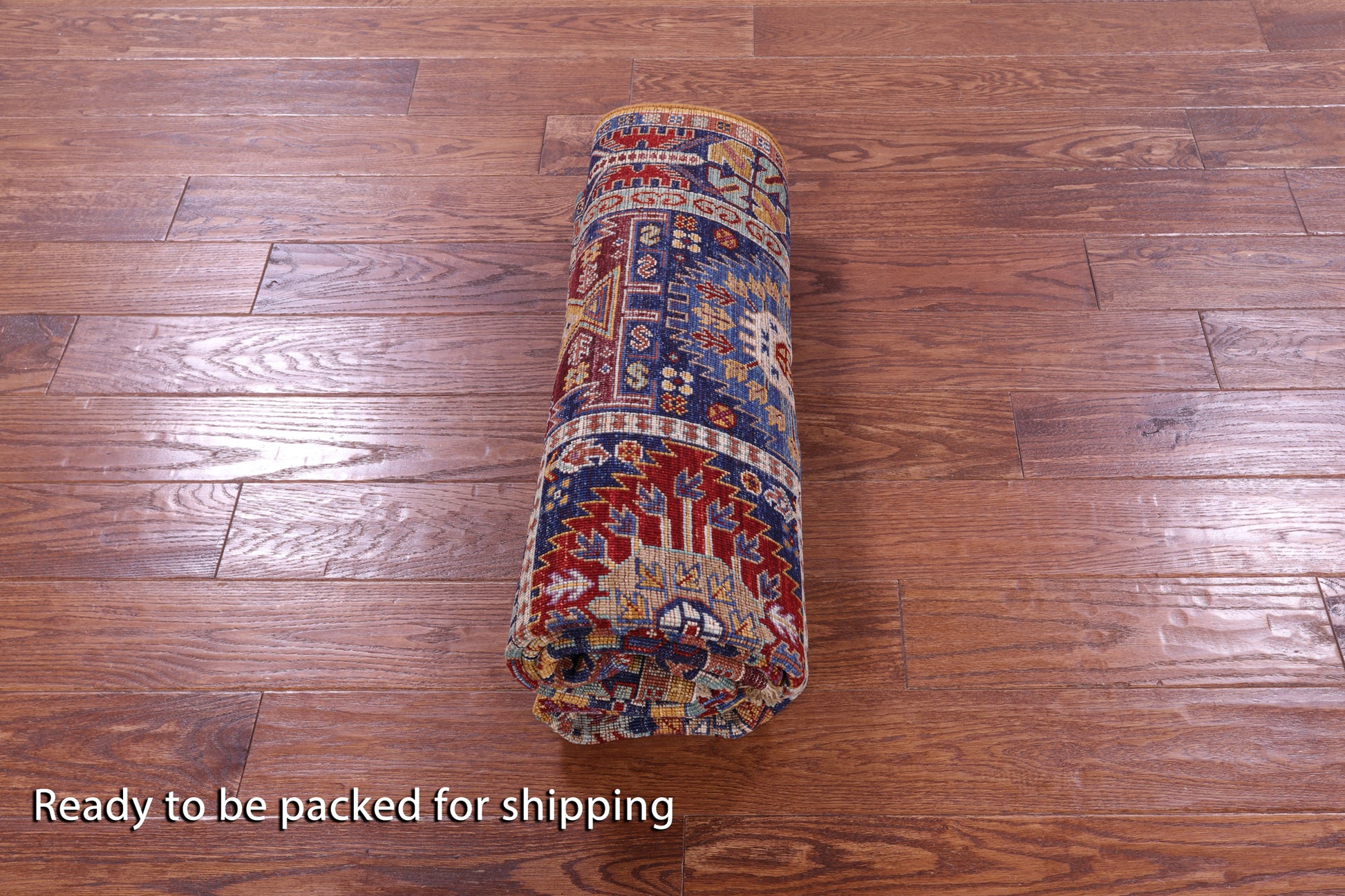 Persian Fine Serapi Hand Knotted Wool Rug - 4' 10" X 6' 10" - Golden Nile