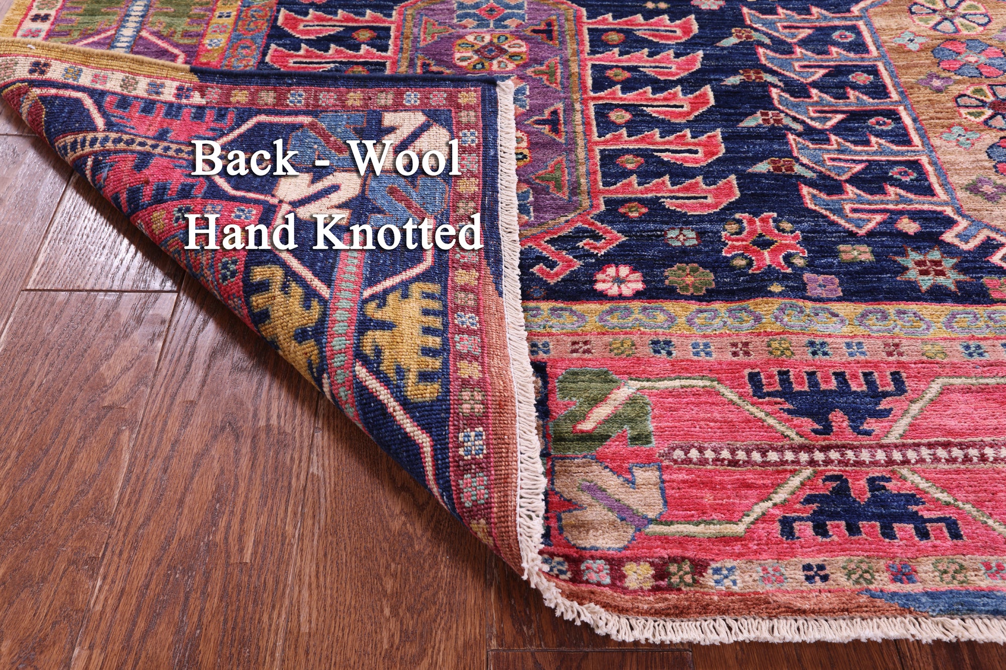 Persian Fine Serapi Handmade Wool Rug - 5' 0" X 6' 10" - Golden Nile
