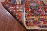 Persian Fine Serapi Hand Knotted Wool Rug - 5' 0" X 6' 11" - Golden Nile