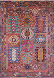 Persian Fine Serapi Hand Knotted Wool Rug - 4' 11" X 7' 0" - Golden Nile