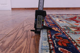 Persian Fine Serapi Hand Knotted Wool Rug - 4' 0" X 6' 0" - Golden Nile