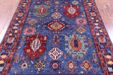 Turkmen Ersari Hand Knotted Wool Rug - 4' 10" X 6' 9" - Golden Nile
