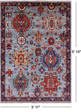 Persian Fine Serapi Hand Knotted Wool Rug - 3' 11" X 5' 10" - Golden Nile