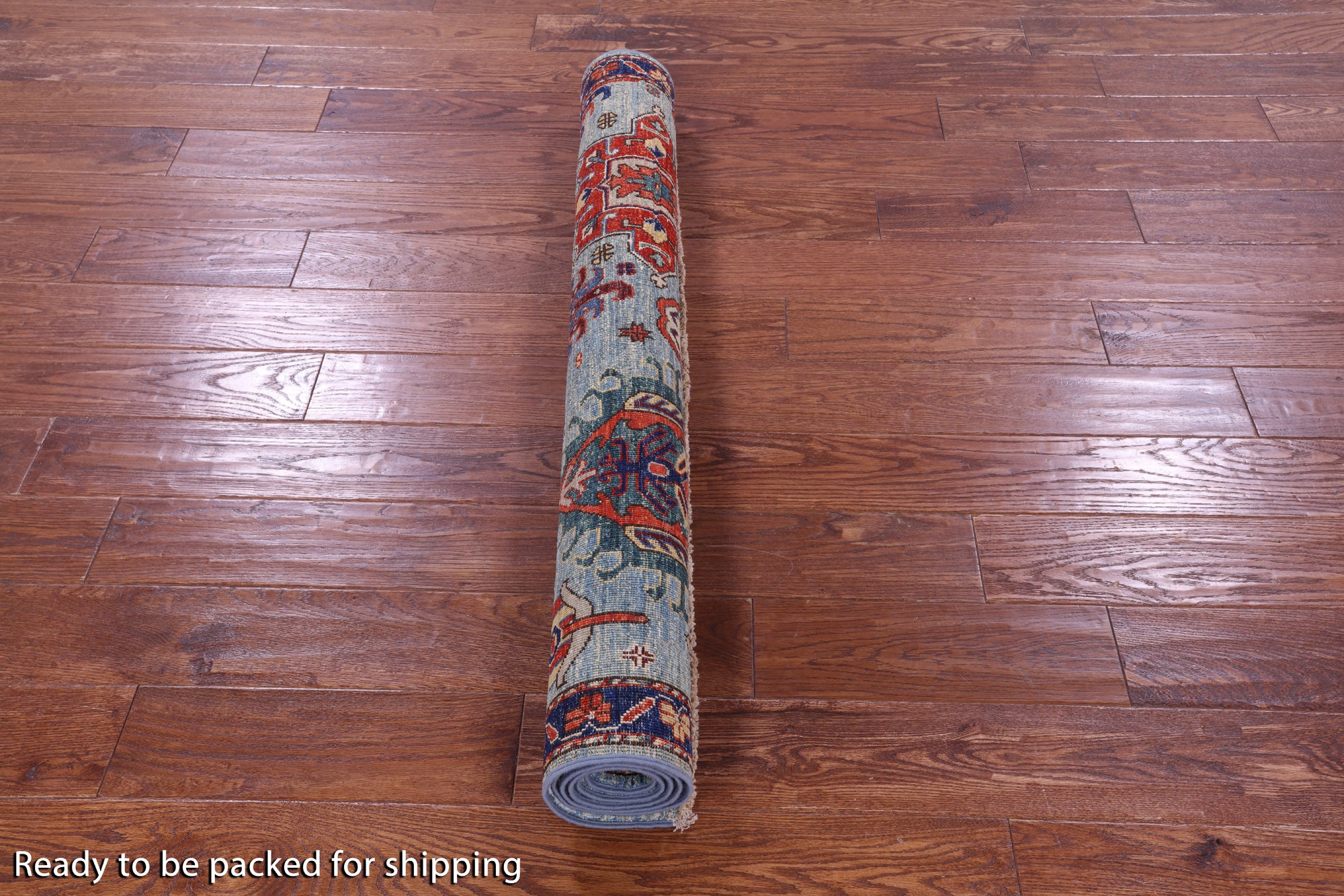 Persian Fine Serapi Hand Knotted Wool Rug - 3' 11" X 5' 10" - Golden Nile