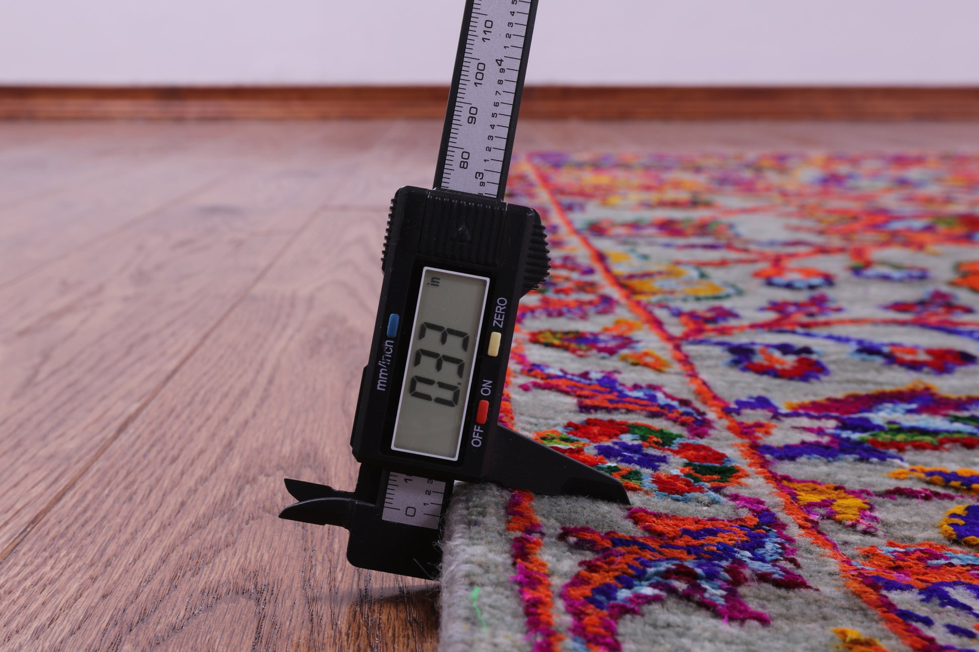 Grey Persian Tabriz Handmade Wool & Silk Rug - 5' 0" X 10' 3" - Golden Nile