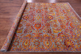 Persian Tabriz Hand Knotted Wool & Silk Rug - 8' 0" X 10' 2" - Golden Nile