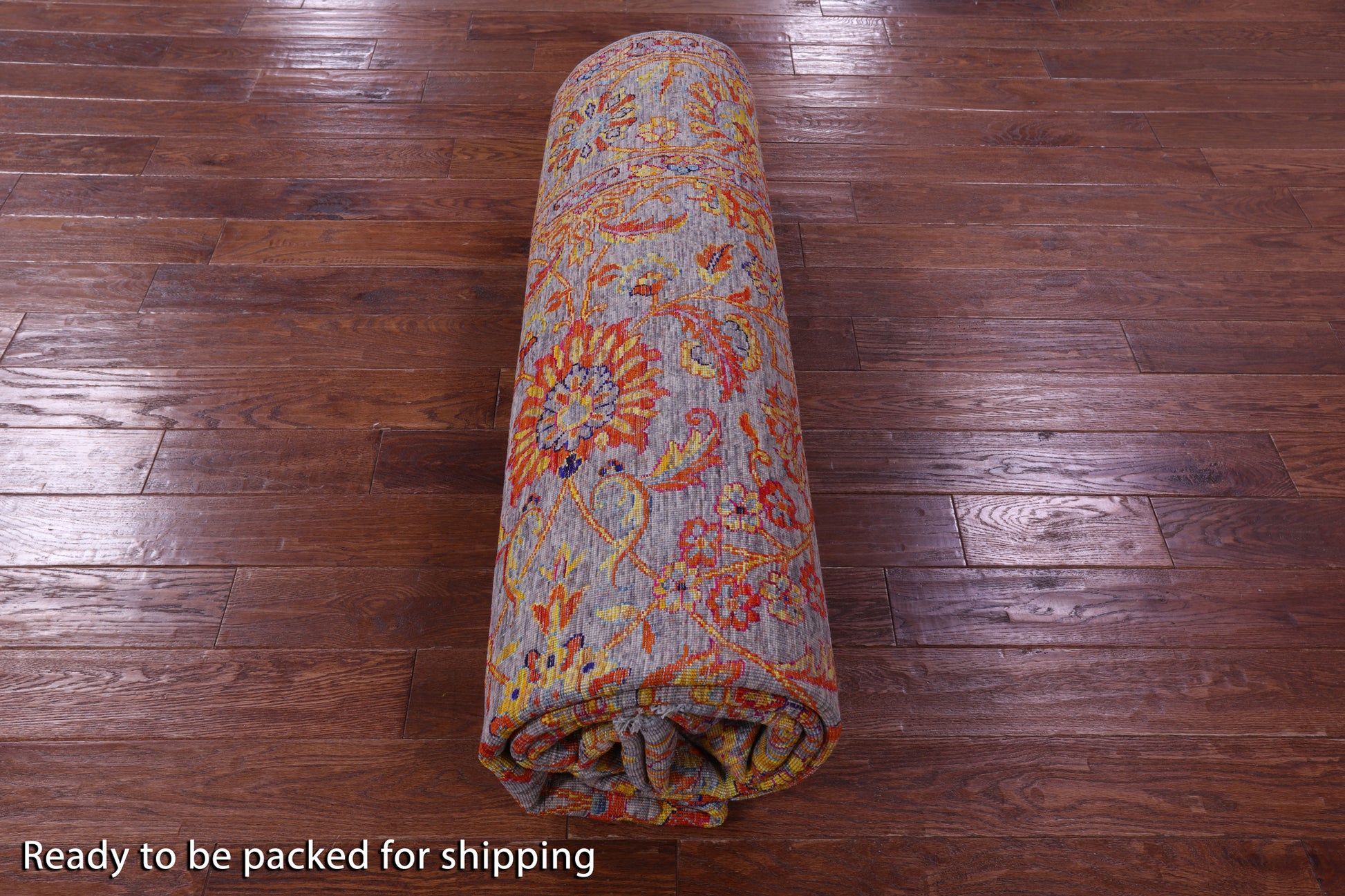 Persian Tabriz Hand Knotted Wool & Silk Rug - 8' 0" X 10' 2" - Golden Nile