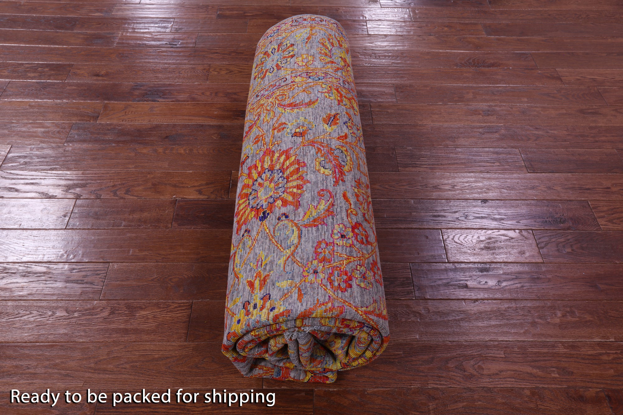 Persian Tabriz Hand Knotted Wool & Silk Rug - 8' 0" X 10' 2" - Golden Nile