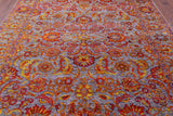 Persian Tabriz Hand Knotted Wool & Silk Rug - 8' 0" X 10' 2" - Golden Nile