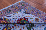 Persian Tabriz Handmade Wool & Silk Rug - 8' 11" X 12' 1" - Golden Nile