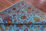 Persian Tabriz Handmade Wool & Silk Rug - 7' 10" X 9' 9" - Golden Nile