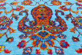 Persian Tabriz Handmade Wool & Silk Rug - 7' 10" X 9' 9" - Golden Nile