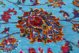 Persian Tabriz Handmade Wool & Silk Rug - 7' 10" X 9' 9" - Golden Nile