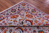 Persian Tabriz Hand Knotted Wool & Silk Rug - 8' 1" X 10' 3" - Golden Nile