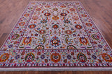 Persian Tabriz Hand Knotted Wool & Silk Rug - 8' 1" X 10' 3" - Golden Nile