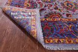 Persian Tabriz Handmade Wool & Silk Rug - 8' 0" X 9' 11" - Golden Nile
