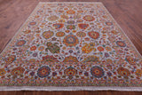 Persian Tabriz Handmade Wool Rug - 9' 0" X 11' 11" - Golden Nile