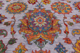 Persian Tabriz Handmade Wool Rug - 9' 0" X 11' 11" - Golden Nile