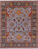 Persian Tabriz Hand Knotted Wool Rug - 8' 0" X 10' 1" - Golden Nile