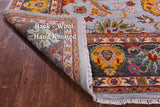 Persian Tabriz Hand Knotted Wool Rug - 8' 0" X 10' 1" - Golden Nile