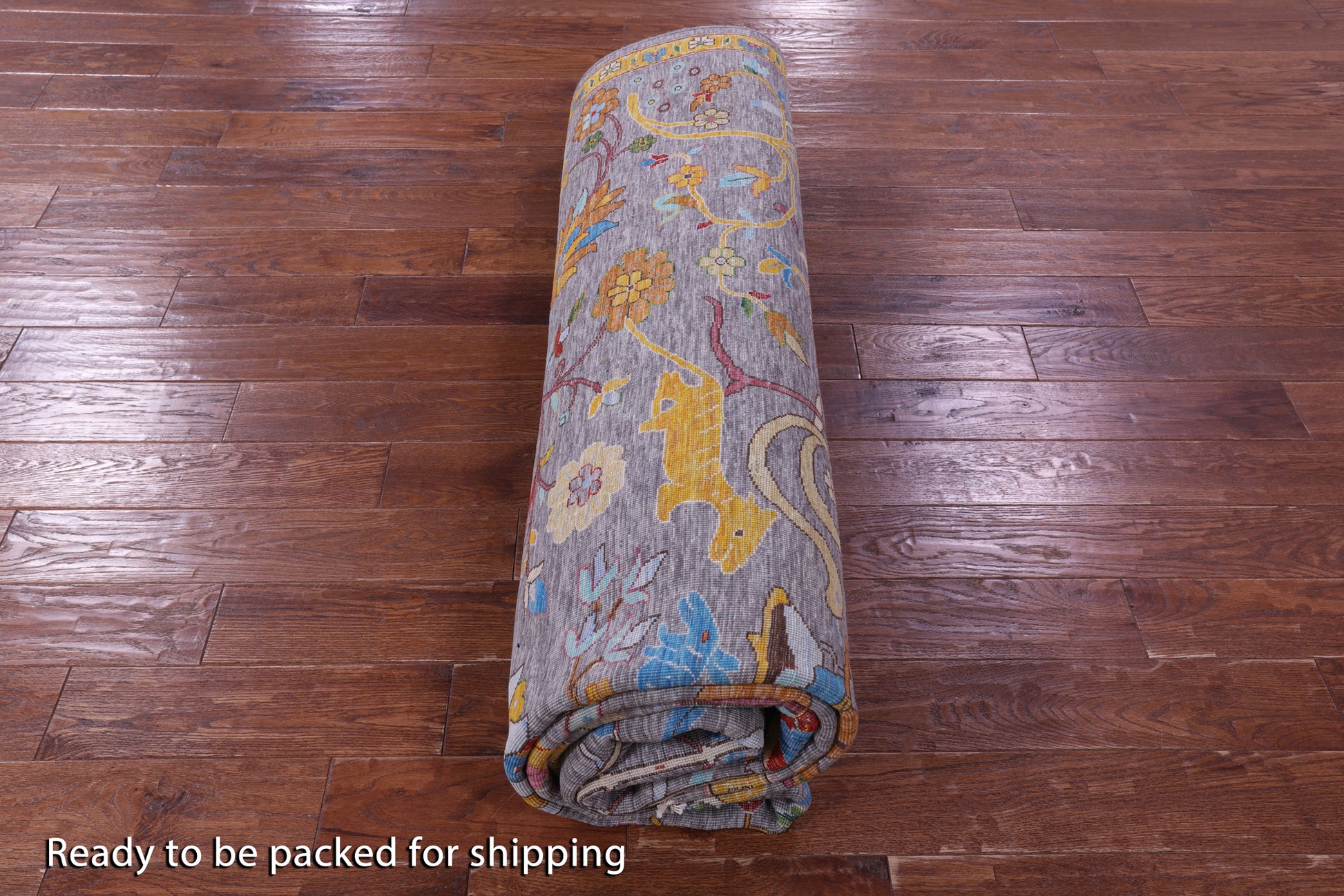 Tribal Persian Gabbeh Handmade Wool Rug - 8' 11" X 11' 11" - Golden Nile