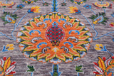 Persian Tabriz Hand Knotted Wool Rug - 8' 1" X 10' 1" - Golden Nile
