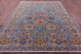 Persian Tabriz Hand Knotted Wool Rug - 8' 1" X 10' 1" - Golden Nile