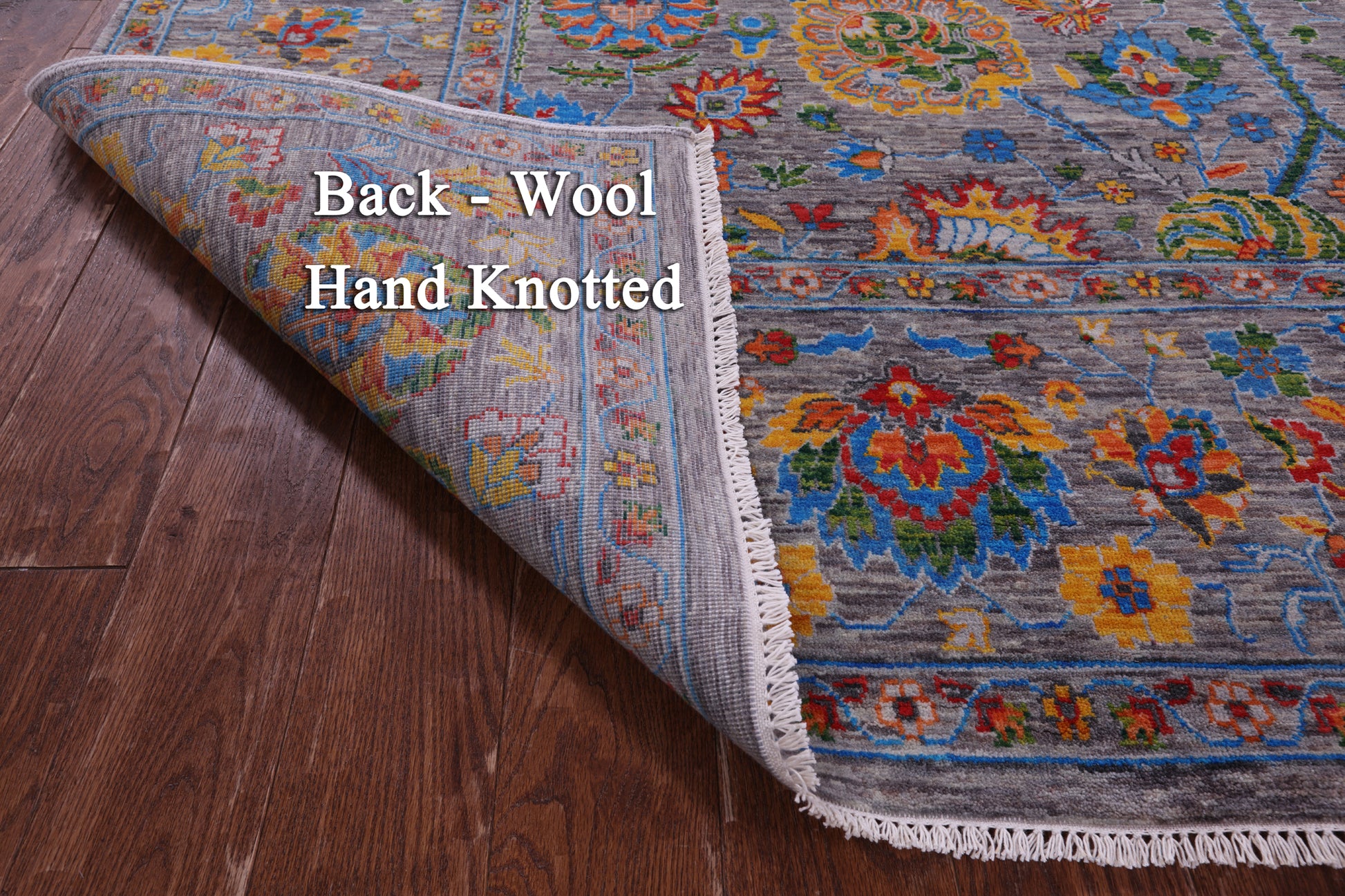 Persian Tabriz Hand Knotted Wool Rug - 8' 1" X 10' 1" - Golden Nile
