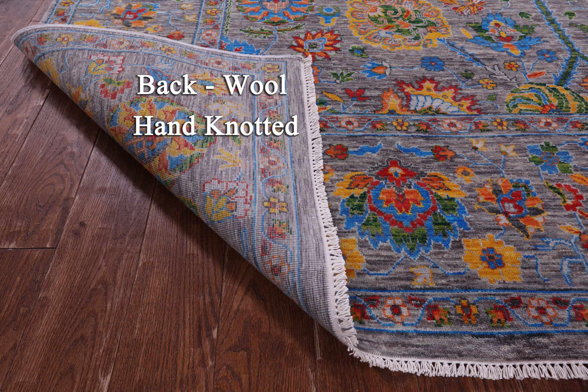 Persian Tabriz Hand Knotted Wool Rug - 8' 1" X 10' 1" - Golden Nile