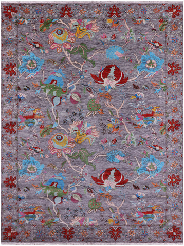 William Morris Handmade Wool Rug - 8' 10