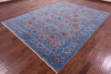 Persian Tabriz Hand Knotted Wool Rug - 8' 0" X 10' 4" - Golden Nile