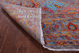 Persian Tabriz Handmade Wool Rug - 9' 0" X 12' 2" - Golden Nile