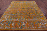 Persian Tabriz Handmade Wool & Silk Rug - 8' 1" X 10' 6" - Golden Nile