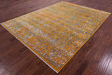 Persian Tabriz Handmade Wool & Silk Rug - 8' 1" X 10' 6" - Golden Nile