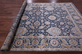Persian Tabriz Hand Knotted Wool & Silk Rug - 7' 11" X 10' 4" - Golden Nile