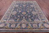 Persian Tabriz Hand Knotted Wool & Silk Rug - 7' 11" X 10' 4" - Golden Nile