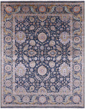 Persian Tabriz Hand Knotted Wool & Silk Rug - 7' 11" X 10' 4" - Golden Nile
