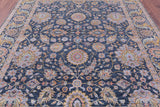 Persian Tabriz Hand Knotted Wool & Silk Rug - 7' 11" X 10' 4" - Golden Nile