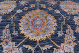 Persian Tabriz Hand Knotted Wool & Silk Rug - 7' 11" X 10' 4" - Golden Nile