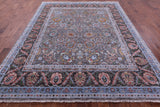 Persian Tabriz Handmade Wool & Silk Rug - 7' 11" X 9' 11" - Golden Nile