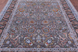 Persian Tabriz Handmade Wool & Silk Rug - 7' 11" X 9' 11" - Golden Nile