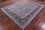 Persian Tabriz Handmade Wool & Silk Rug - 7' 11" X 9' 11" - Golden Nile