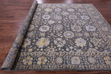 Persian Tabriz Hand Knotted Wool & Silk Rug - 9' 0" X 12' 3" - Golden Nile
