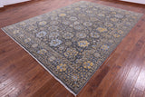 Persian Tabriz Hand Knotted Wool & Silk Rug - 9' 0" X 12' 3" - Golden Nile