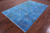 Persian Tabriz Handmade Wool & Silk Rug - 6' 0" X 9' 2" - Golden Nile