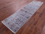 Persian Tabriz Handmade Wool & Silk Runner Rug - 2' 8" X 9' 10" - Golden Nile