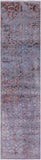 Persian Tabriz Hand Knotted Wool & Silk Runner Rug - 2' 6" X 9' 10" - Golden Nile