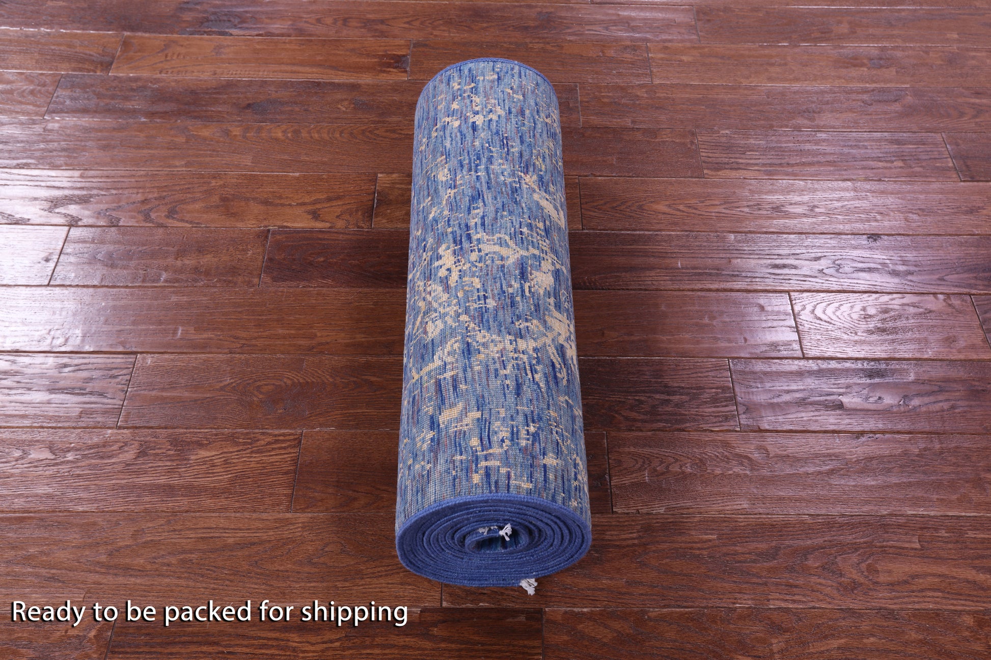 Persian Tabriz Hand Knotted Wool & Silk Runner Rug - 2' 6" X 14' 0" - Golden Nile