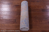 Persian Tabriz Hand Knotted Wool & Silk Runner Rug - 2' 6" X 10' 2" - Golden Nile